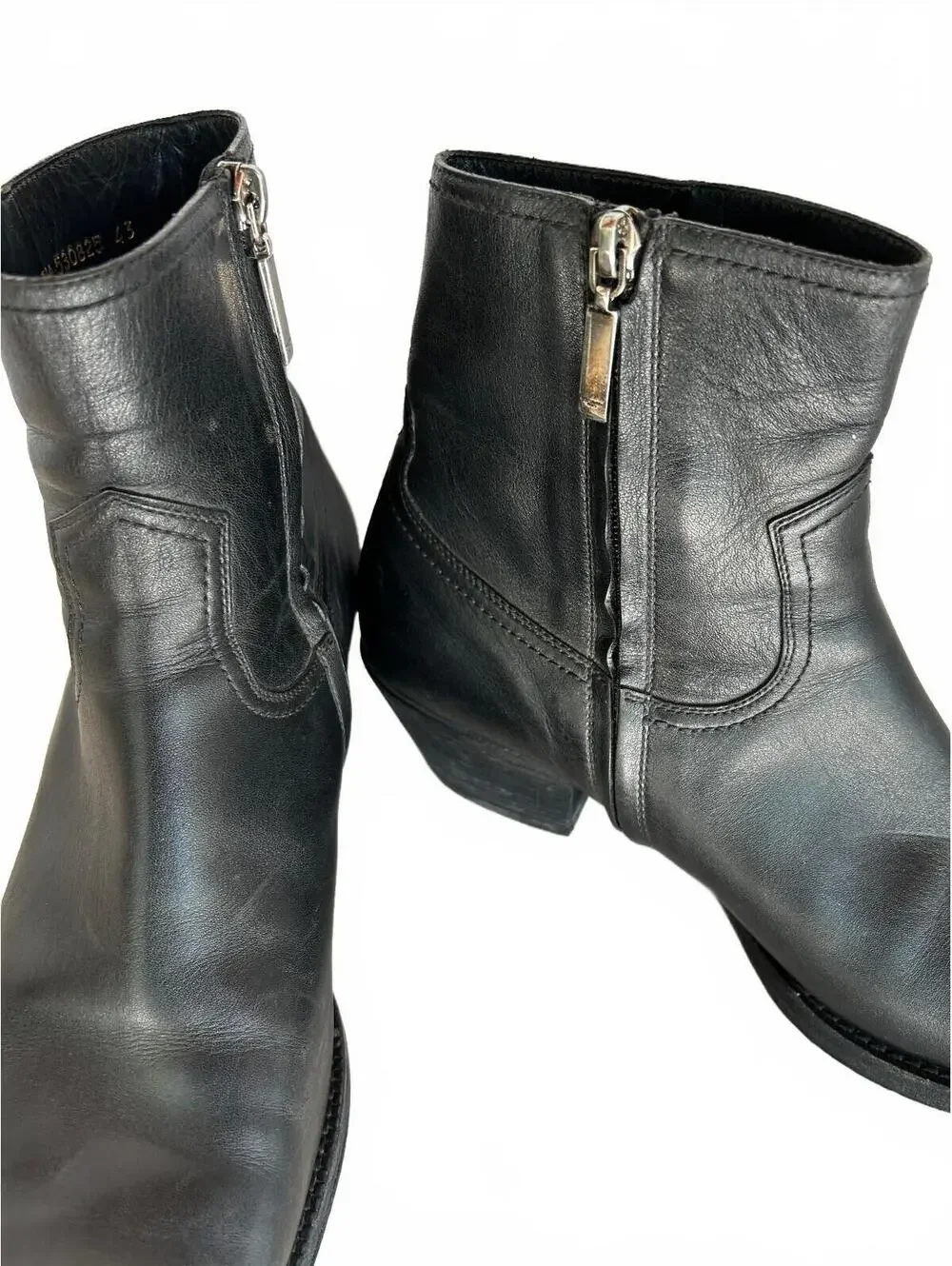 Saint Laurent Lukas Ankle Boots 530825 Men’s 43 US 10 Luxury